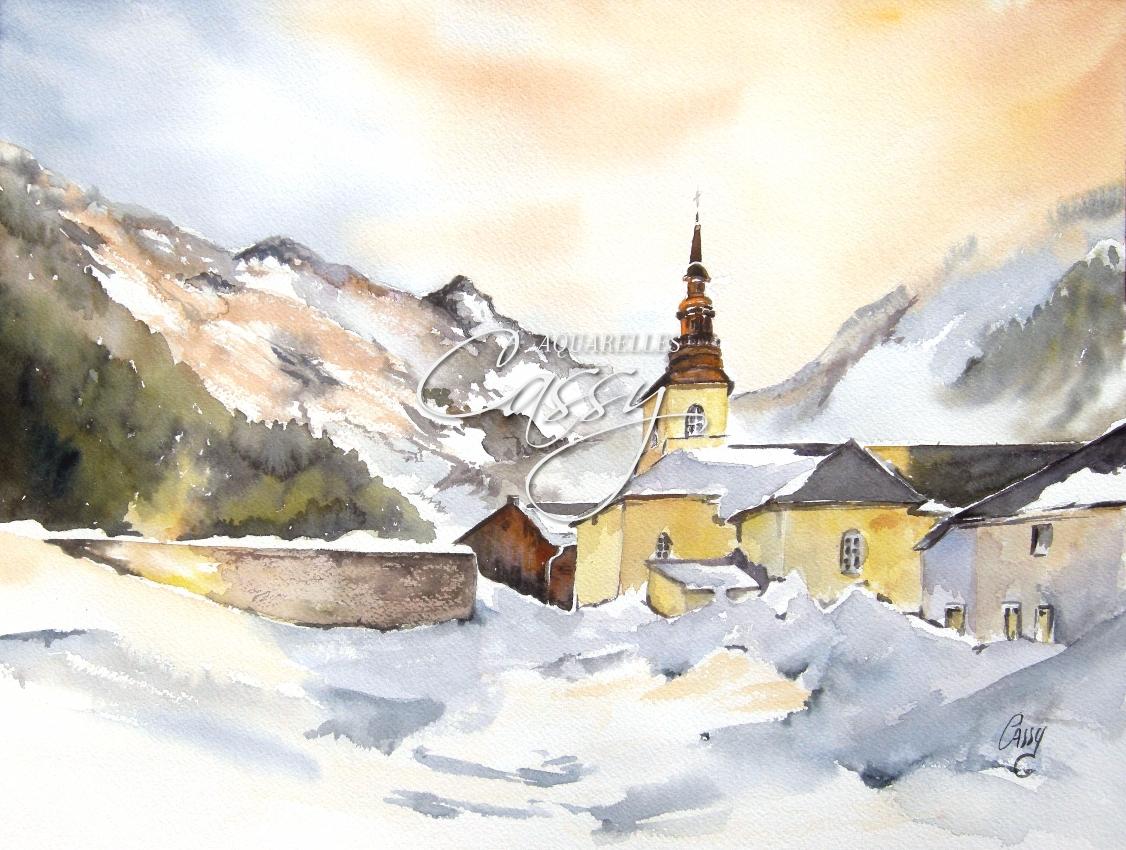 Argentiere 2017 - 31 cm X 41 cm